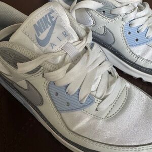 Nike Air White and Gray Sneakers